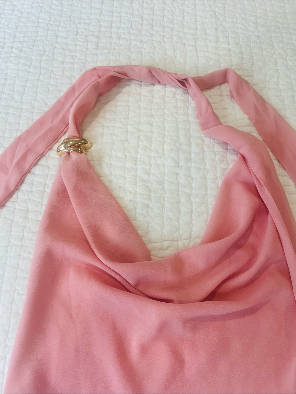 Peppermayo Pink Halter Mini Dress - Picture 4 of 15